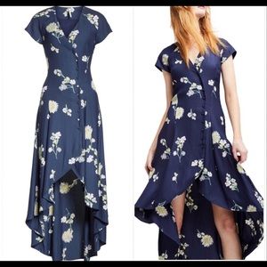 Free People dress floral Lost In you size Large